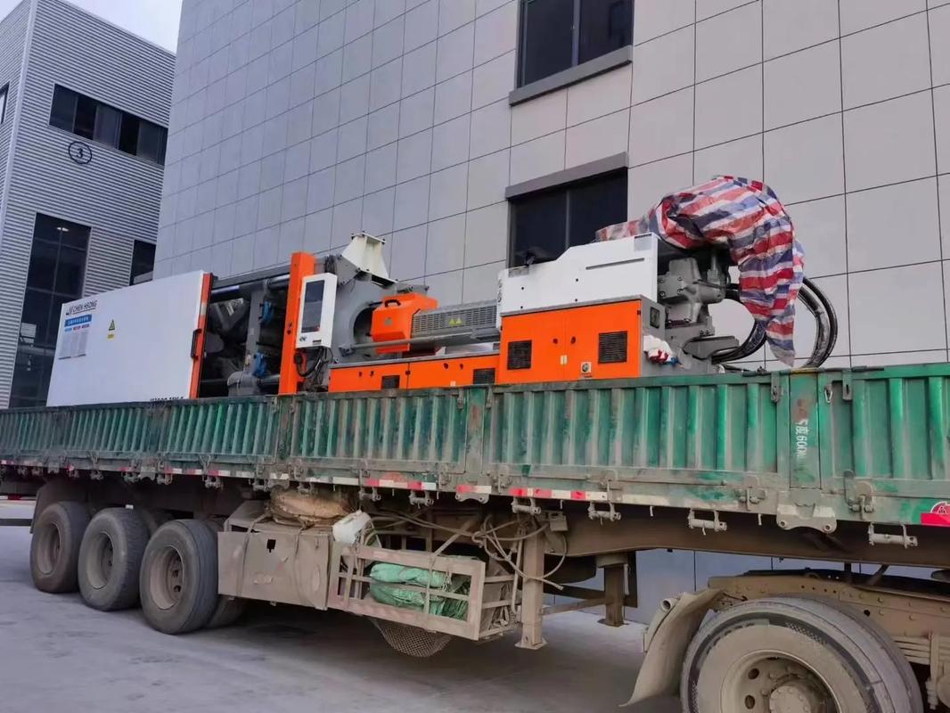 震雄668MK6准新机出货实拍 二手注塑机里的